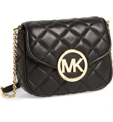 michael kors bag quilted saddle|michael kors saddle crossbody bag.